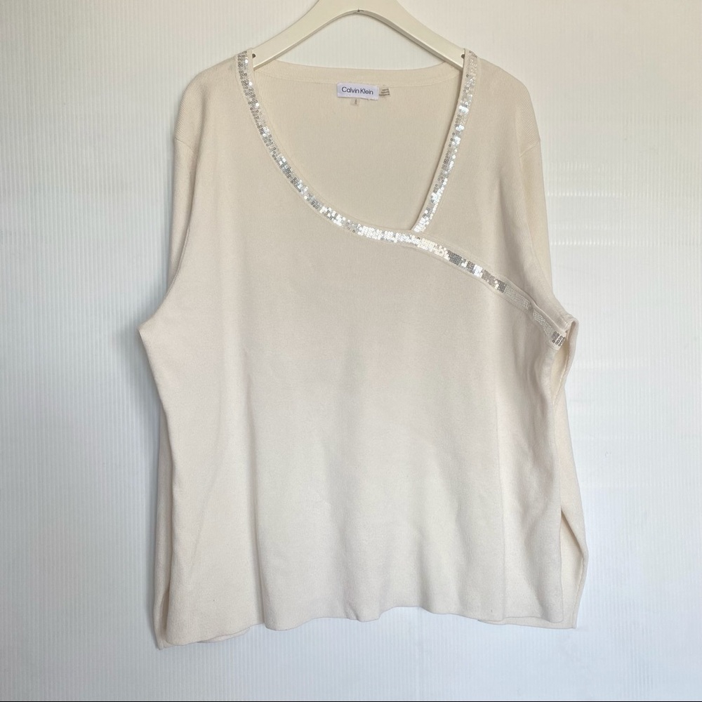 Calvin Klein sweater beige Size L